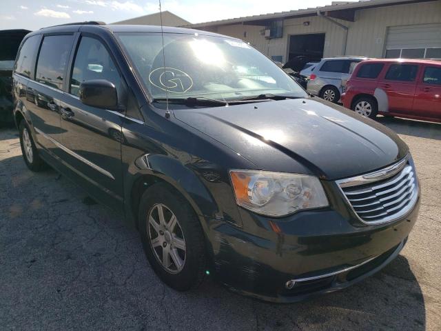 2C4RC1BG2CR136705 - 2012 CHRYSLER TOWN & COU CHARCOAL photo 1