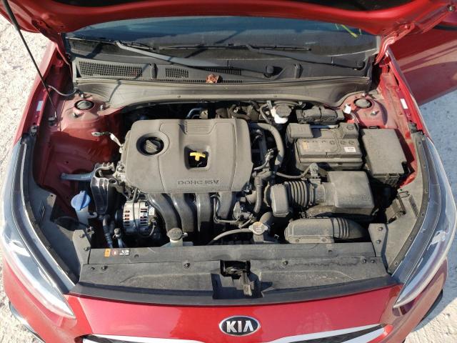 3KPF24AD4LE201490 - 2020 KIA FORTE FE RED photo 7