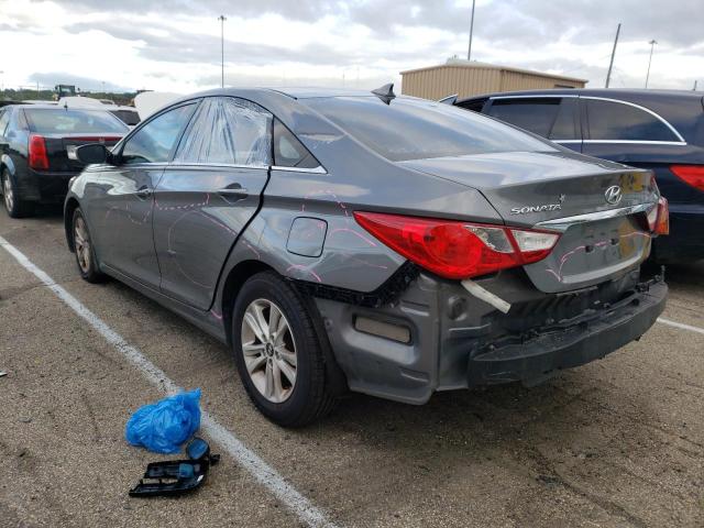 5NPEB4AC2DH700109 - 2013 HYUNDAI SONATA GLS GRAY photo 3