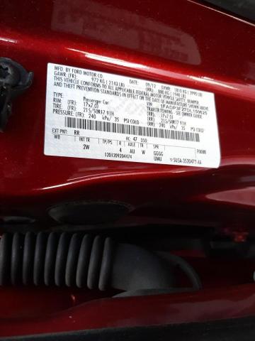 1FADP3F27DL150625 - 2013 FORD FOCUS SE RED photo 10