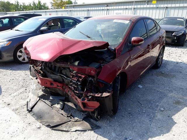 1FADP3F27DL150625 - 2013 FORD FOCUS SE RED photo 2