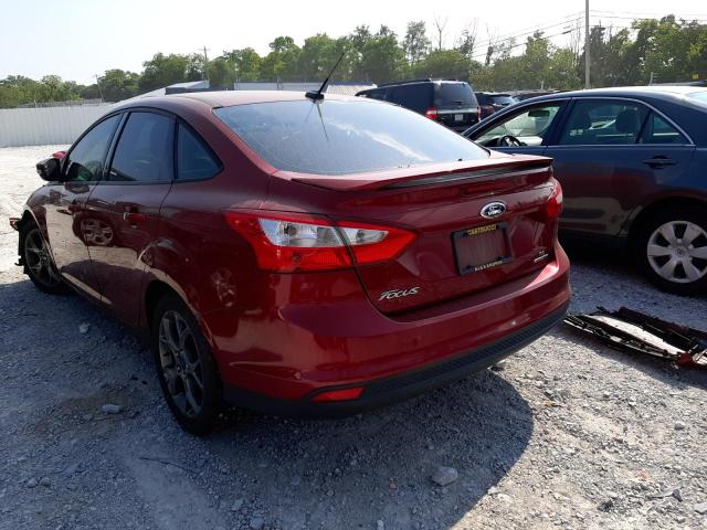 1FADP3F27DL150625 - 2013 FORD FOCUS SE RED photo 3