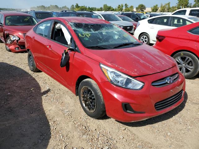 KMHCT4AE3GU156330 - 2016 HYUNDAI ACCENT RED photo 1