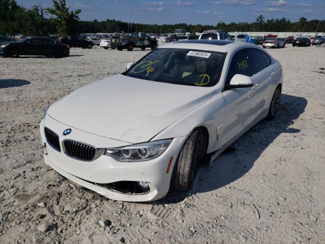 WBA4A5C59FG051352 - 2015 BMW 428 I GRAN WHITE photo 2