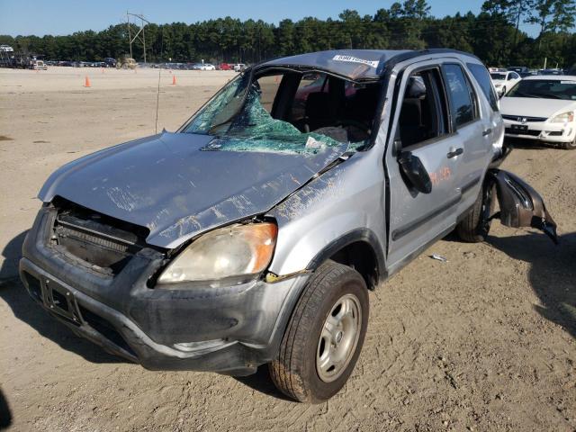 JHLRD68402C020470 - 2002 HONDA CR-V LX SILVER photo 2