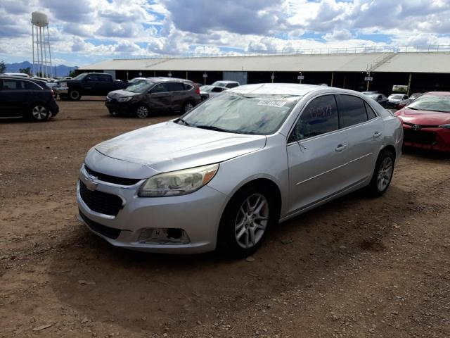 1G11C5SLXFF282873 - 2015 CHEVROLET MALIBU 1LT 银色 照片 2