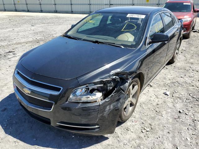 1G1ZC5E02CF147807 - 2012 CHEVROLET MALIBU 1LT 黑色 照片 2