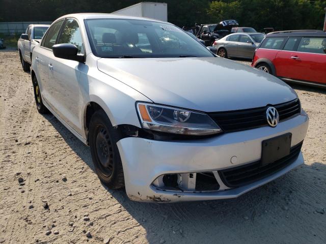 3VW2K7AJ6DM391108 - 2013 VOLKSWAGEN JETTA BASE SILVER photo 1