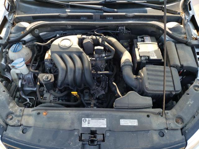 3VW2K7AJ6DM391108 - 2013 VOLKSWAGEN JETTA BASE SILVER photo 7