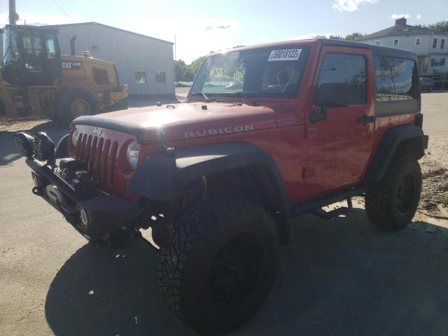 1J4GA64157L196909 - 2007 JEEP WRANGLER R RED photo 2