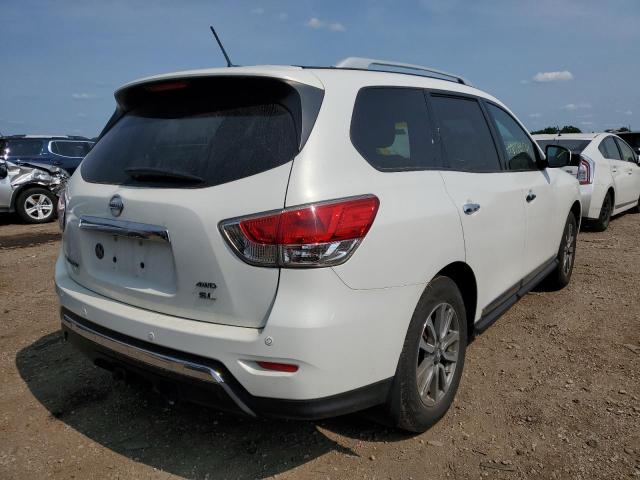 5N1AR2MM2EC624368 - 2014 NISSAN PATHFINDER WHITE photo 4