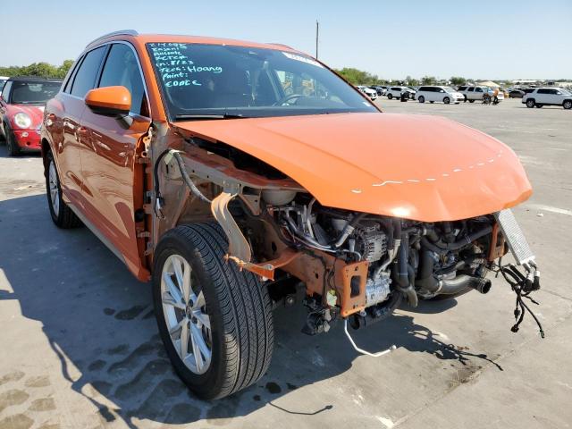 WA1EECF37N1017657 - 2022 AUDI Q3 PREMIUM ORANGE photo 1