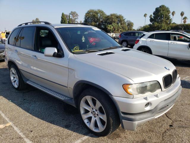 5UXFB33512LH33657 - 2002 BMW X5 4.4I SILVER photo 1