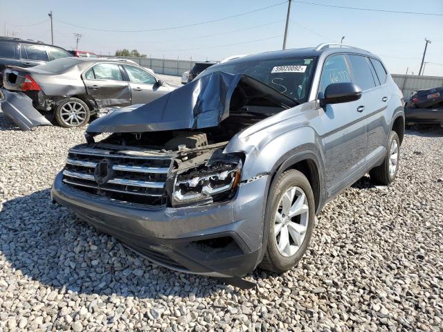 1V2LR2CA1JC515655 - 2018 VOLKSWAGEN ATLAS SE GRAY photo 2