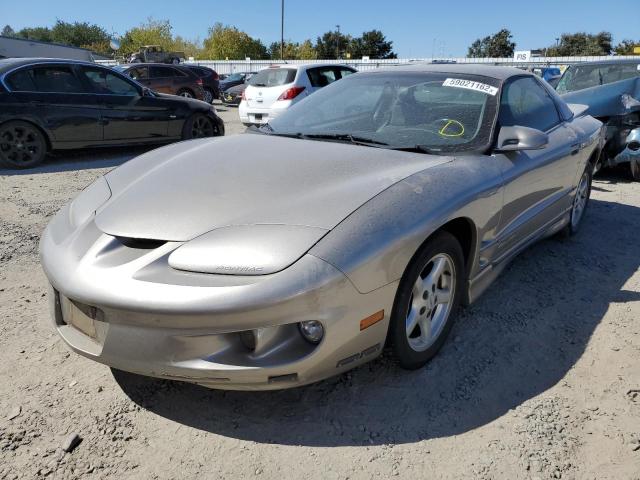 2G2FS22K7X2231019 - 1999 PONTIAC FIREBIRD SILVER photo 2