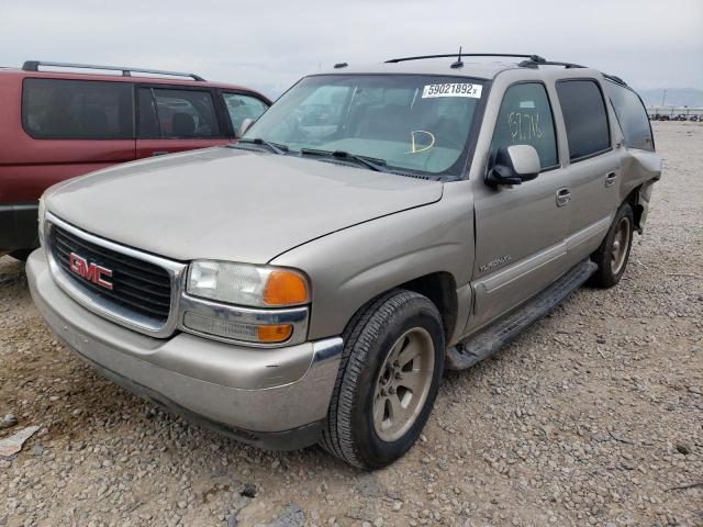 3GKEC16Z93G131649 - 2003 GMC YUKON XL C BEIGE photo 2