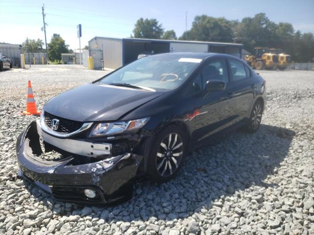 2HGFB2F95FH554534 - 2015 HONDA CIVIC EXL Qara foto 2