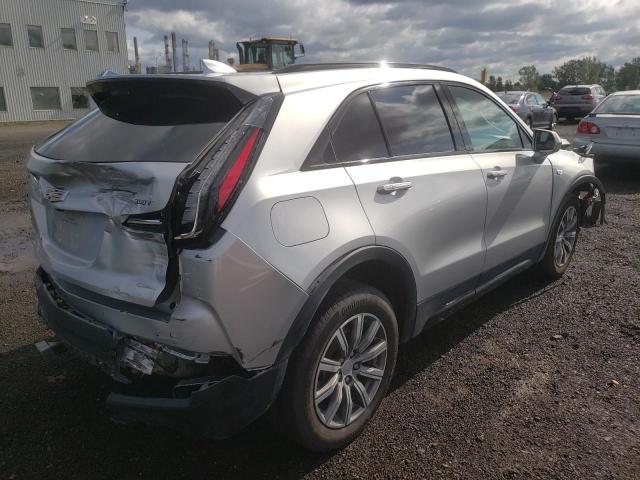 1GYFZFR4XLF020356 - 2020 CADILLAC XT4 SPORT SILVER photo 4