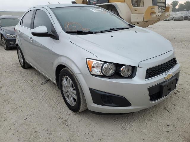 1G1JC5SH4D4120225 - 2013 CHEVROLET SONIC SILVER photo 1