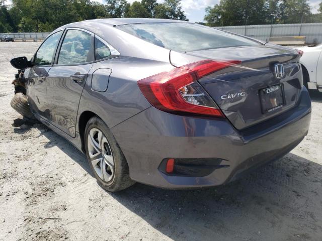 19XFC2F5XJE023195 - 2018 HONDA CIVIC LX GRAY photo 3