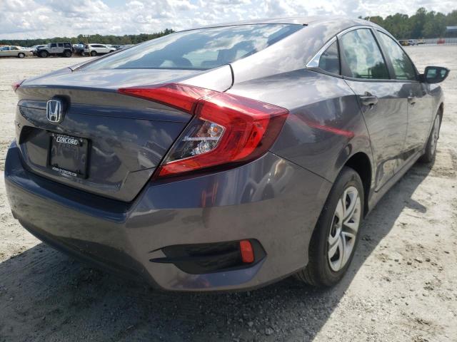 19XFC2F5XJE023195 - 2018 HONDA CIVIC LX GRAY photo 4