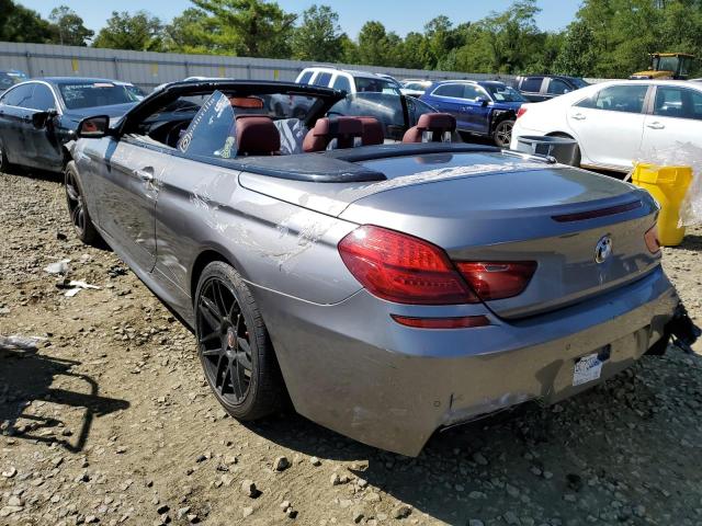 WBA6F7C5XHD930708 - 2017 BMW 650 XI SILVER photo 3