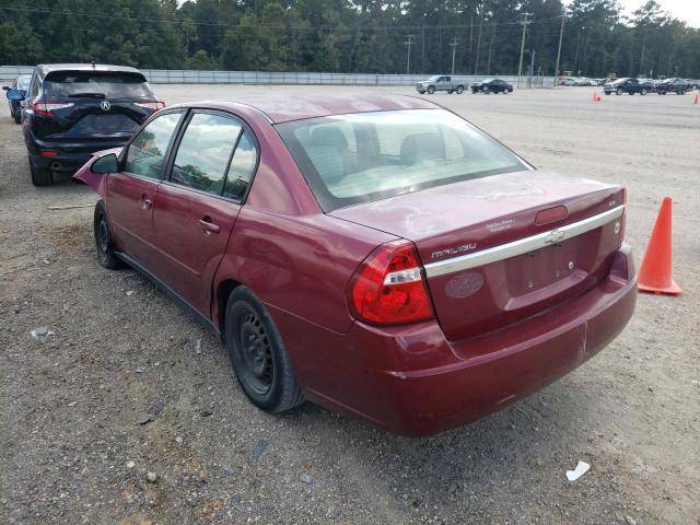 1G1ZS58F77F200042 - 2007 CHEVROLET MALIBU LS BURGUNDY photo 3