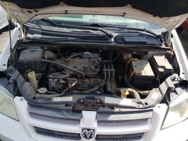 2D8HN44E09R648542 - 2009 DODGE GRAND CARA WHITE photo 7