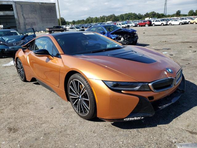 WBY2Z4C59K7F00408 - 2019 BMW I8 ORANGE photo 1