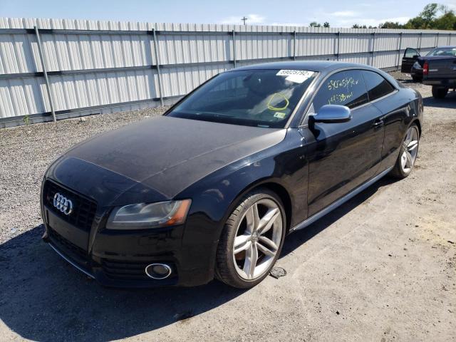 WAUVVAFR0BA069722 - 2011 AUDI S5 PRESTIG BLACK photo 2