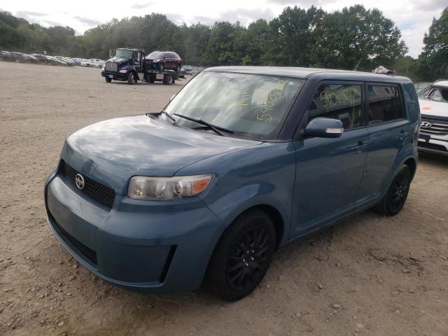 JTLKE50E191088457 - 2009 TOYOTA SCION XB BLUE photo 2