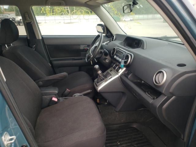 JTLKE50E191088457 - 2009 TOYOTA SCION XB BLUE photo 5