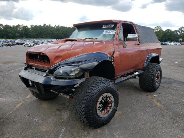 1G5EK18H4GF500564 - 1986 GMC JIMMY K150 ORANGE photo 2