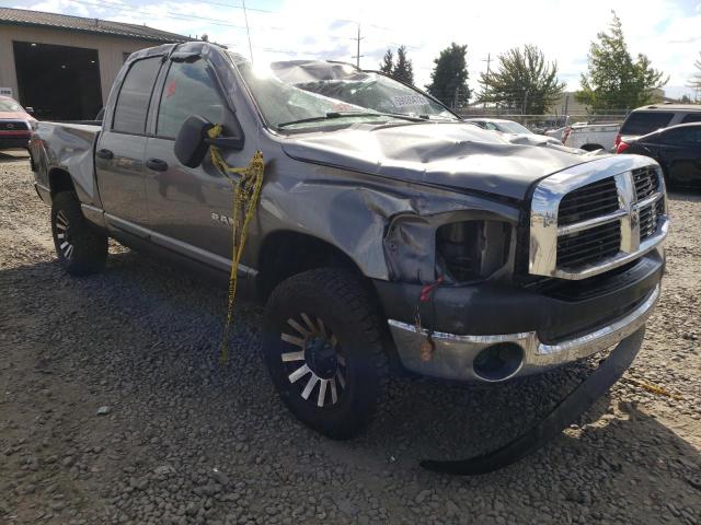 1D7HU18N38J154744 - 2008 DODGE RAM 1500 S GRAY photo 1