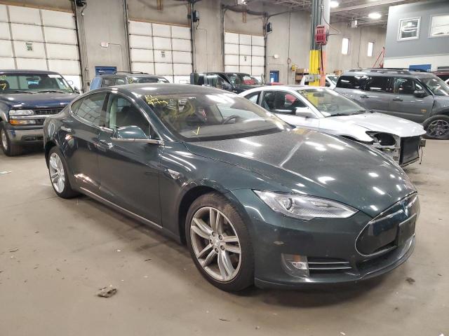 5YJSA1H13EFP35895 - 2014 TESLA MODEL S Գրաֆիտ լուսանկար 1