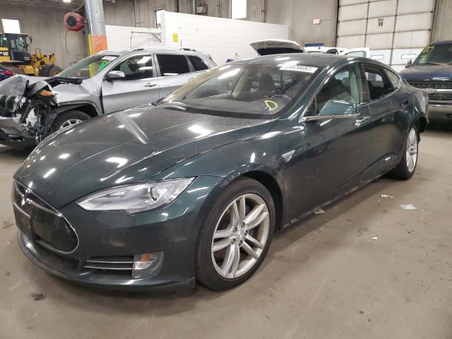 5YJSA1H13EFP35895 - 2014 TESLA MODEL S Գրաֆիտ լուսանկար 2