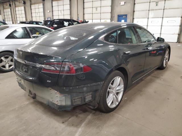5YJSA1H13EFP35895 - 2014 TESLA MODEL S Գրաֆիտ լուսանկար 4