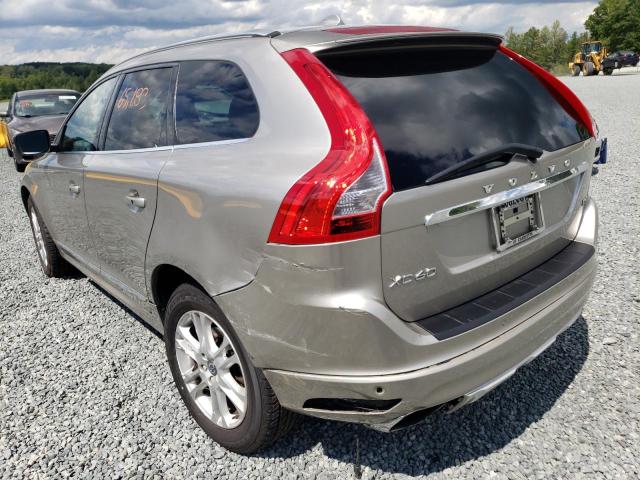 YV440MDK7F2724072 - 2015 VOLVO XC60 T5 PR GOLD photo 3