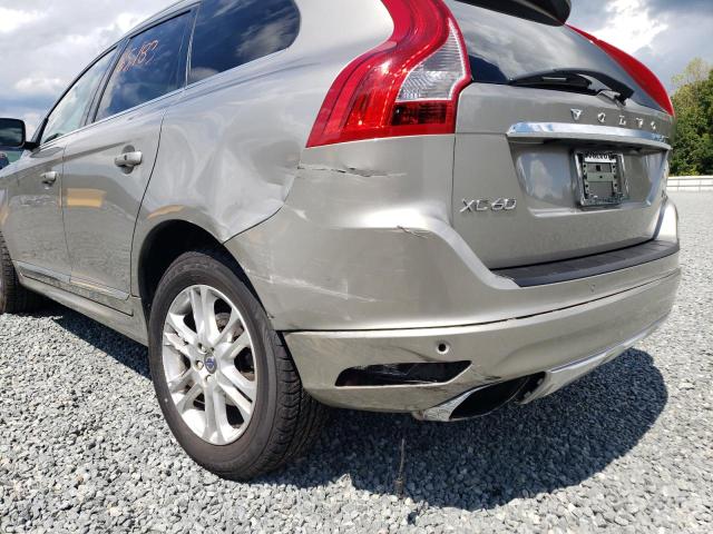 YV440MDK7F2724072 - 2015 VOLVO XC60 T5 PR GOLD photo 9