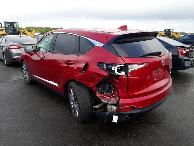 5J8TC2H50ML028497 - 2021 ACURA RDX BURGUNDY photo 3