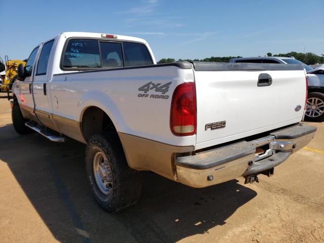 1FTSW31F92EB05069 - 2002 FORD F350 SRW S WHITE photo 3