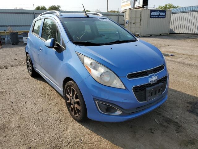 KL8CF6S91DC580463 - 2013 CHEVROLET SPARK 2LT BLUE photo 9