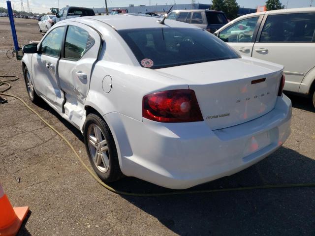 1C3CDZCB1CN151539 - 2012 DODGE AVENGER SXT  photo 3