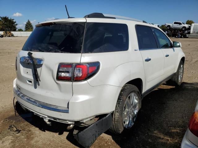 1GKKRSKD3HJ309448 - 2017 GMC ACADIA LIM WHITE photo 4