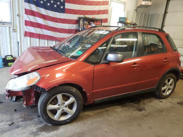 JS2YB413385111840 - 2008 SUZUKI SX4 BASE ORANGE photo 2