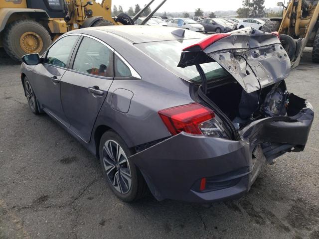 2HGFC1F71HH652761 - 2017 HONDA CIVIC EXL Grafit foto 3