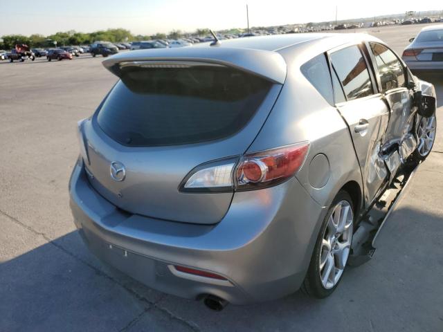 JM1BL1H39A1295874 - 2010 MAZDA SPEED 3 银色 照片 4