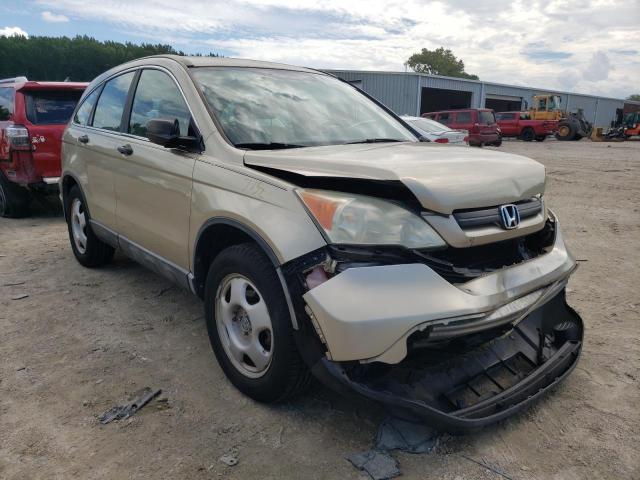 3CZRE38349G702897 - 2009 HONDA CR-V LX BEIGE photo 1