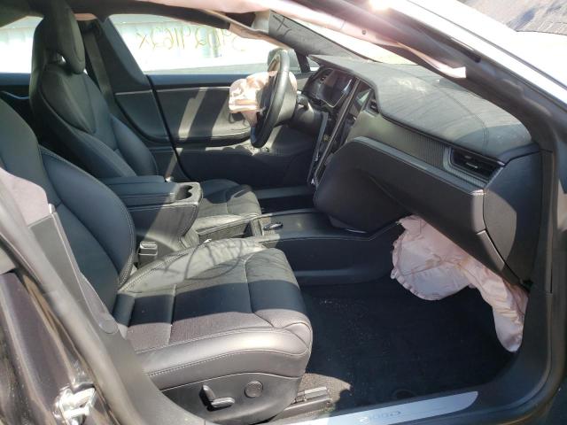 5YJSA1E41JF284412 - 2018 TESLA MODEL S Մոխրագույն լուսանկար 5