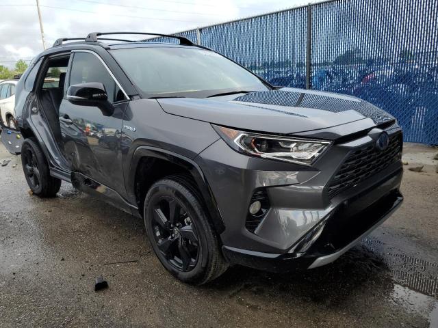 4T3E6RFV3MU051232 - 2021 TOYOTA RAV4 XSE GRAY photo 1